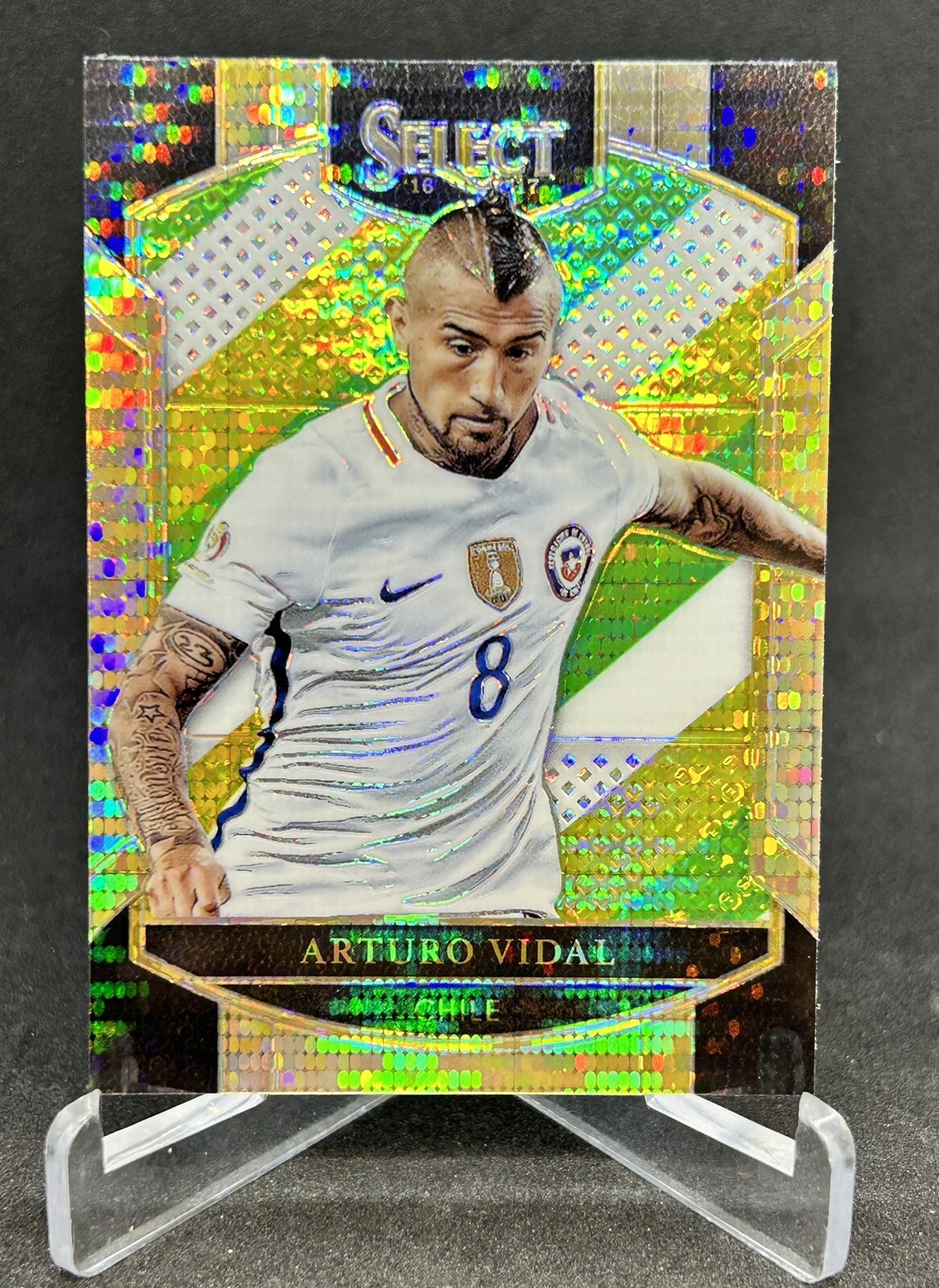 2016 Select Soccer Multi Color #42 Arturo Vidal Chile Free Shipping World Cup