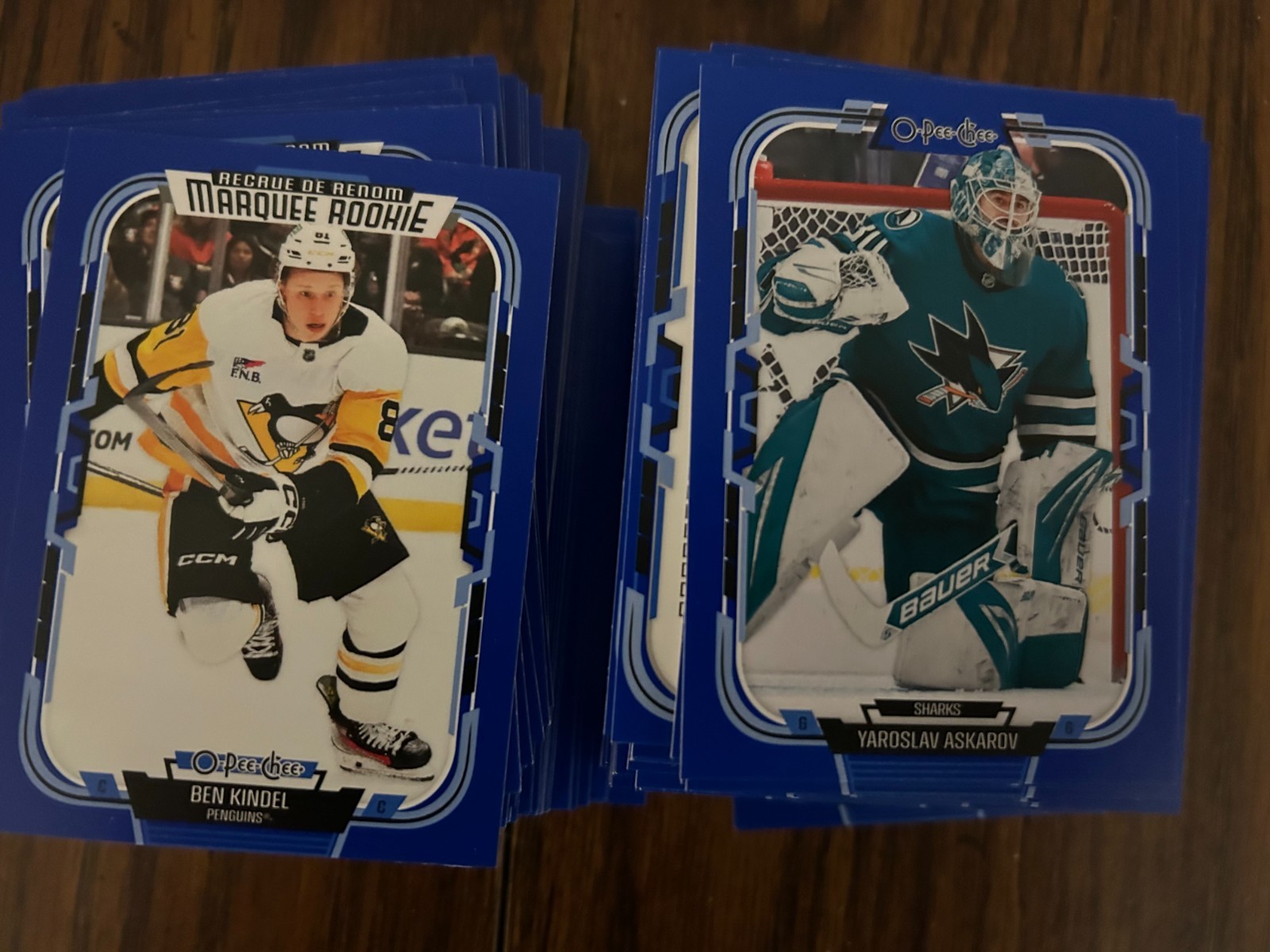 2025-26 O-PEE-CHEE – BLUE BORDER CARDS #’s 251-500 – YOU PICK