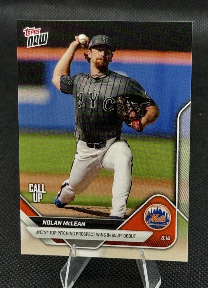 2025 Topps Now – Nolan McLean #559 /3027 (RC)