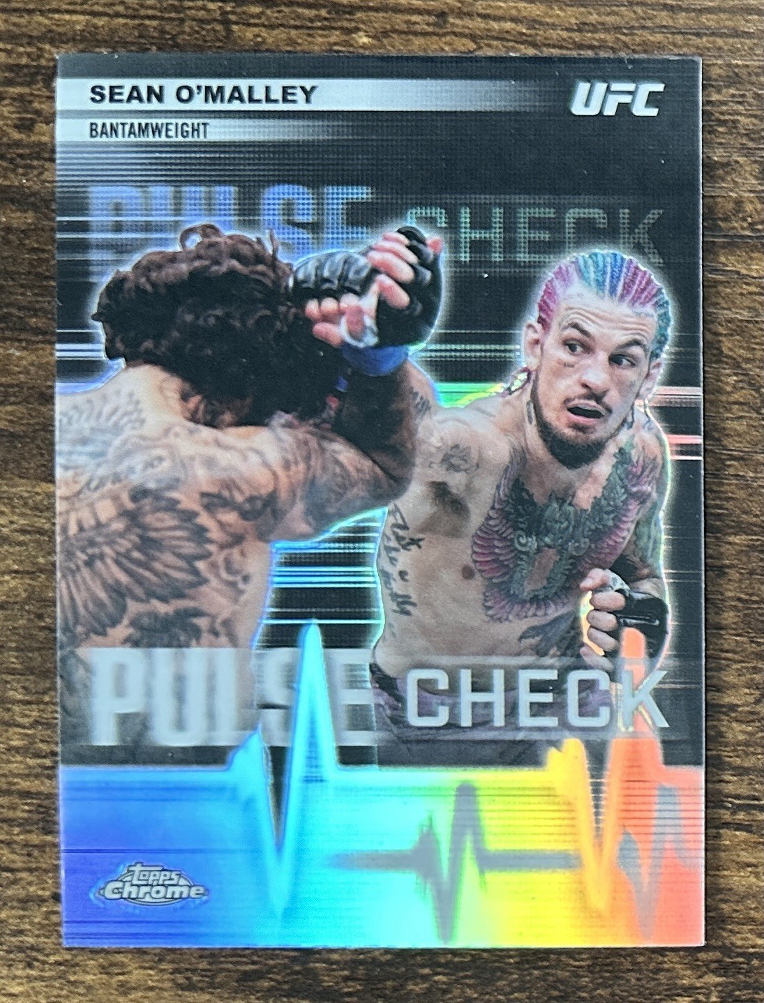 2026 Topps Chrome UFC Sean O’Malley #PC-1 SP Pulse Check Case Hit
