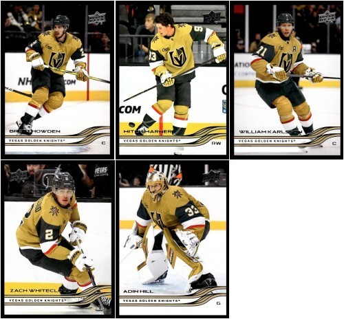 2025-26 UD Extended Team Set Vegas Golden Knights