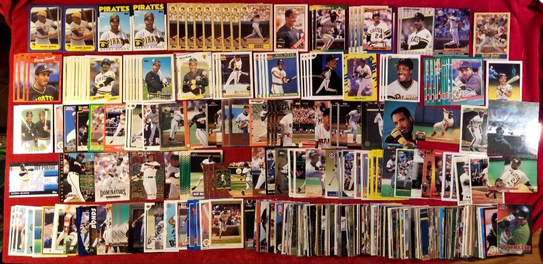 1986 Fleer Topps Traded Barry Bonds Rookie RC Career LOT 373 Card Insert 80s 90s