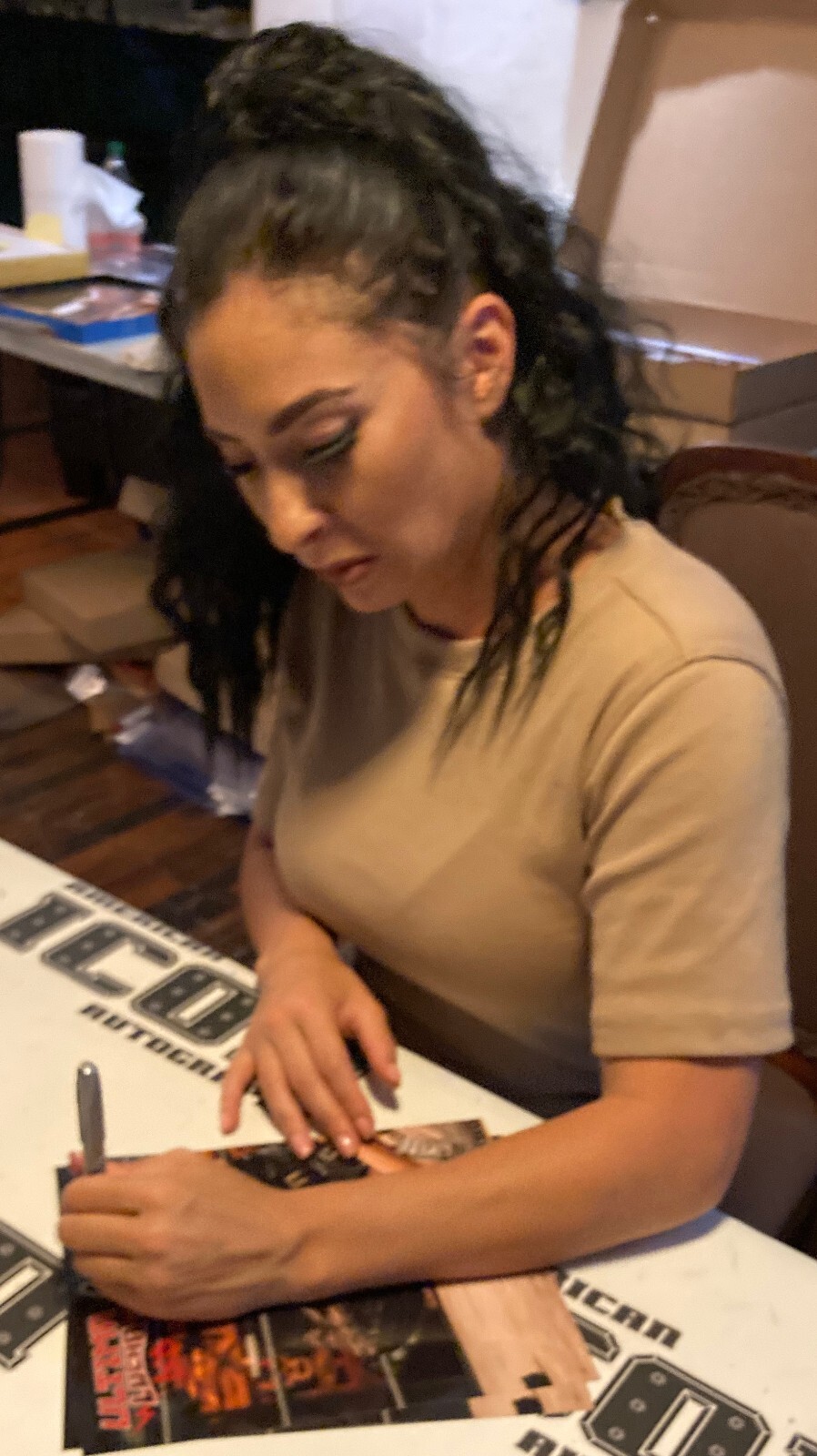 Catrina Signed Lucha Underground 8×10 Photo Karlee Perez Catrina WWE Picture FCW