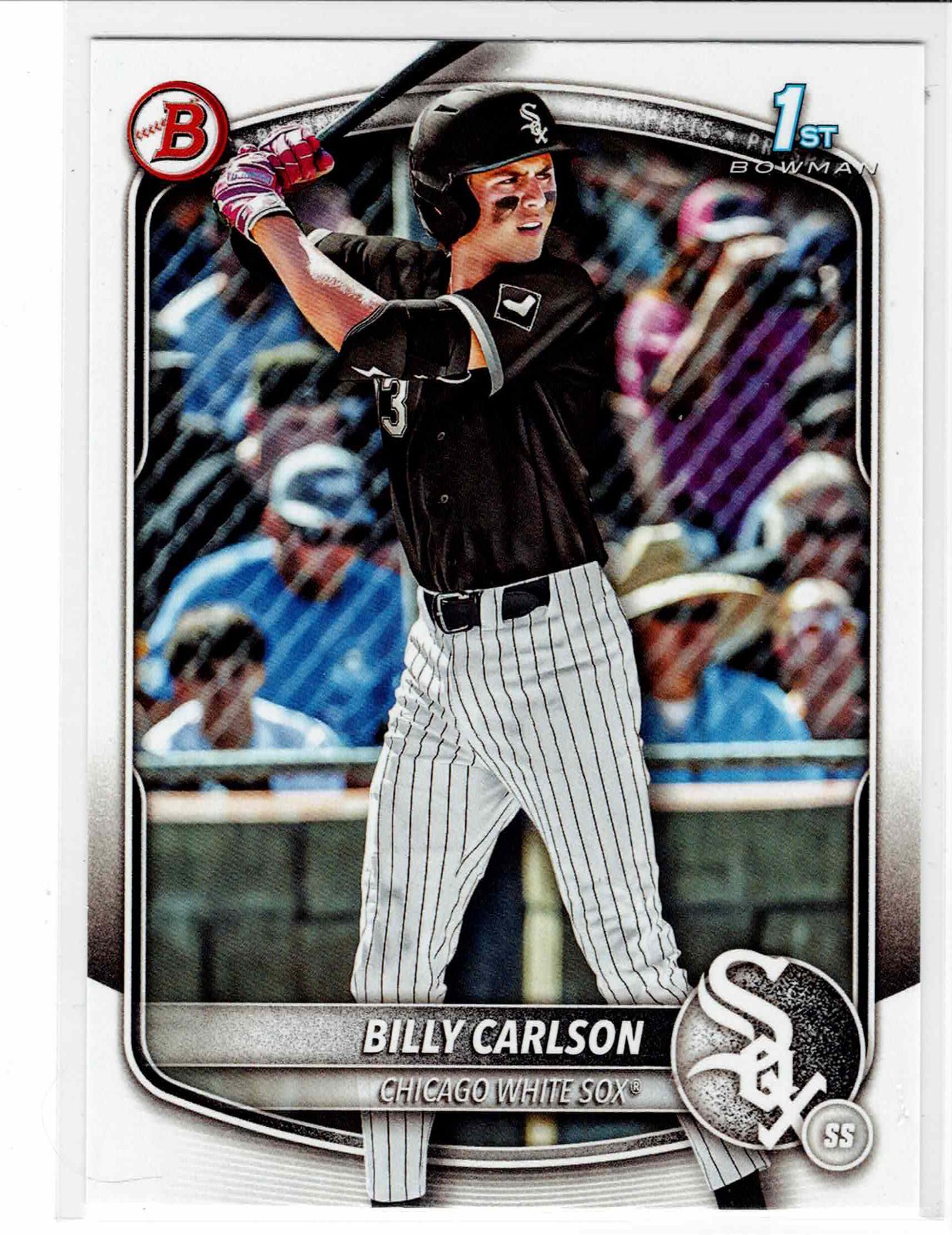 Billy Carlson Chicago White Sox 2025 Bowman Draft 1st Bowman ****