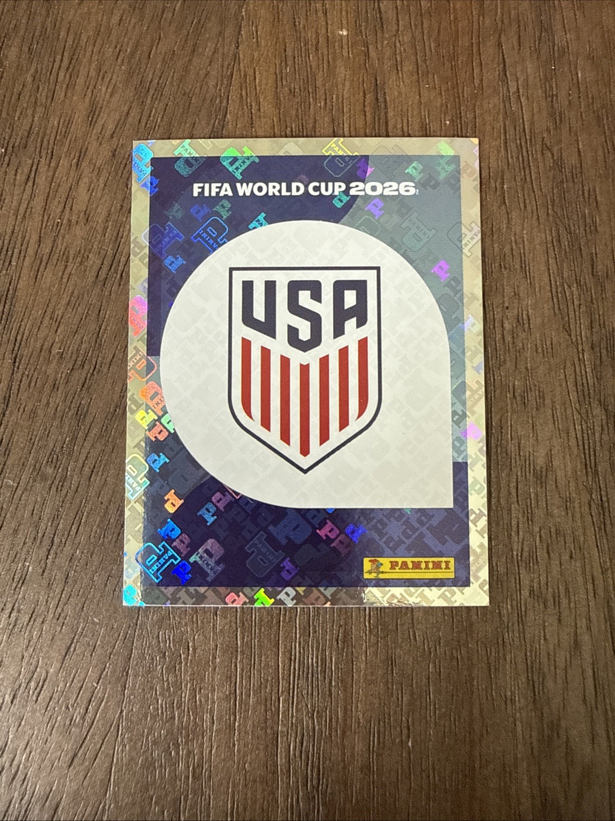 2026 Panini World Cup Sticker USA 1 Team Seal