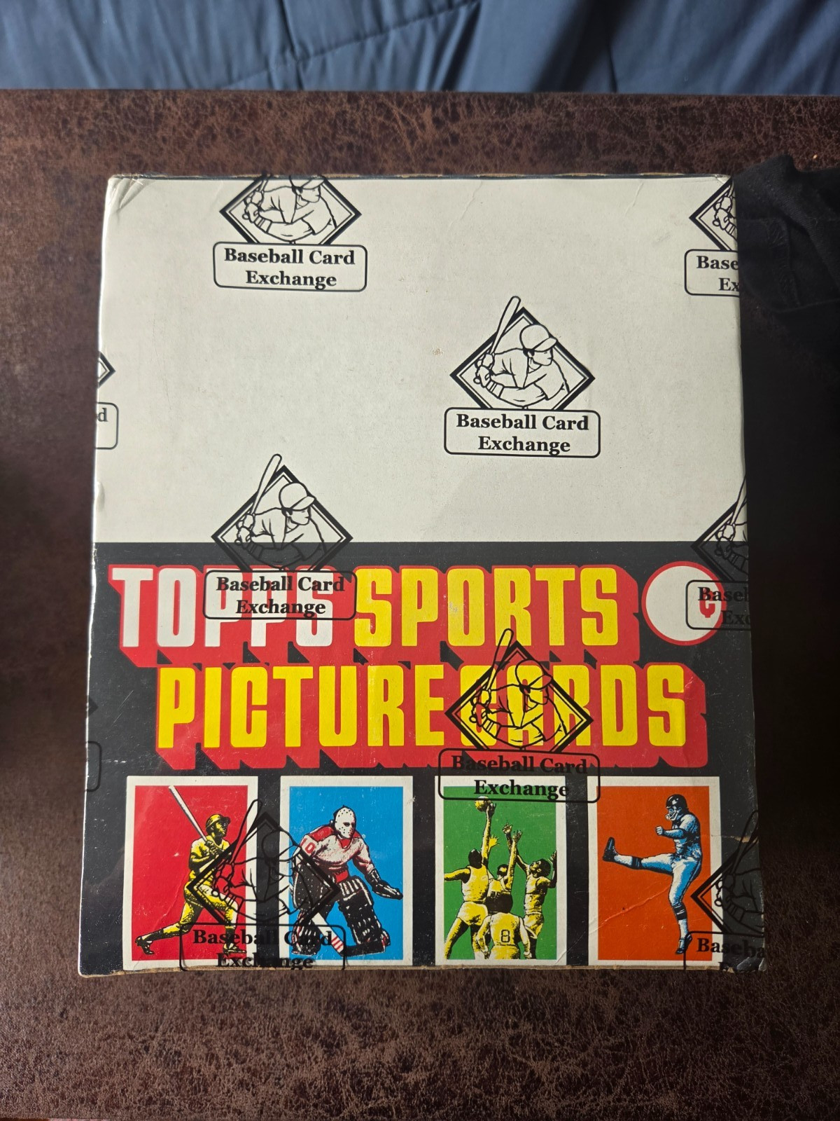 1986 Topps Baseball Rack Pack Box BBCE Authenticated -Cecil Fielder, Dykstra RC?