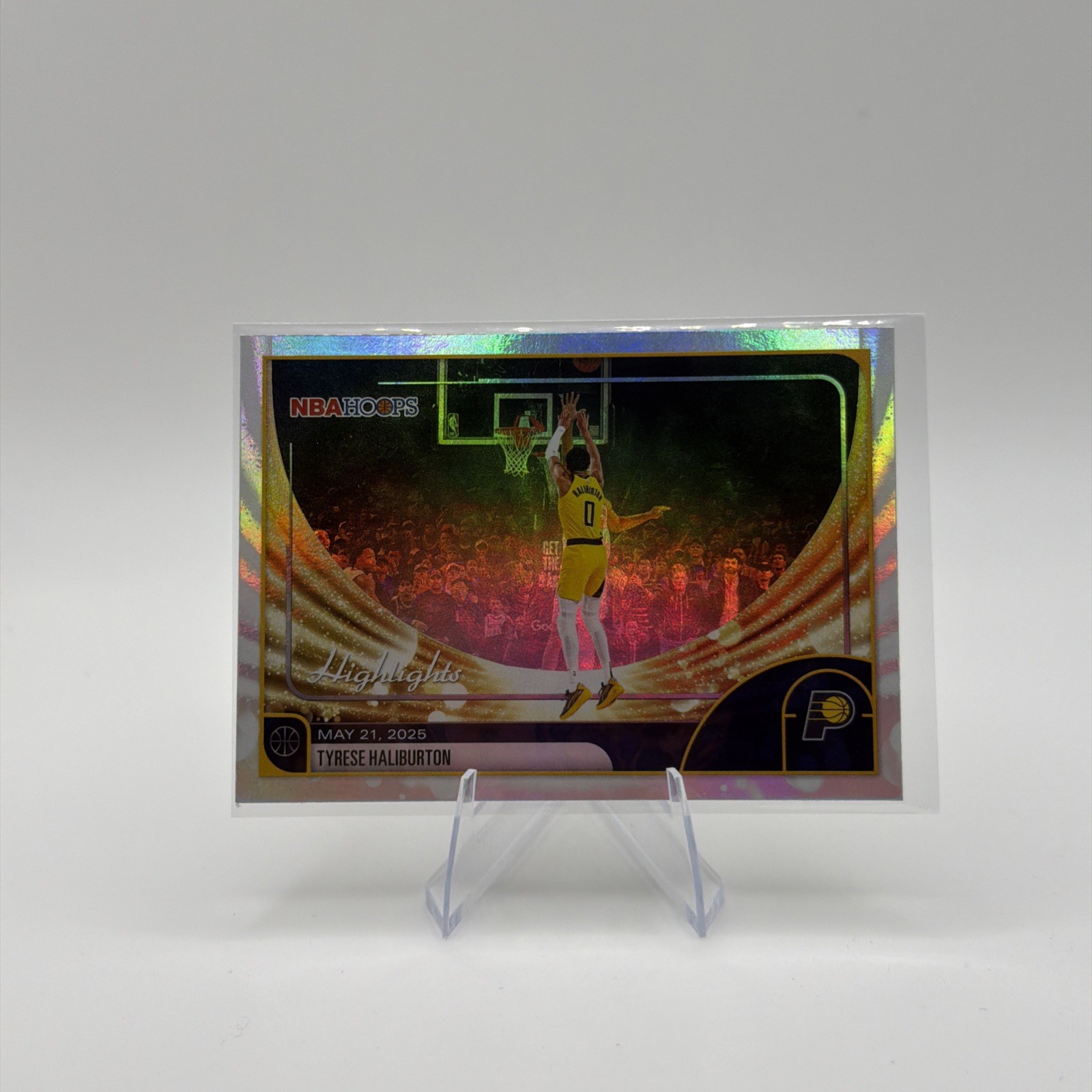 2025-26 Topps NBA Hoops Highlights Tyrese Haliburton #262 Pacers