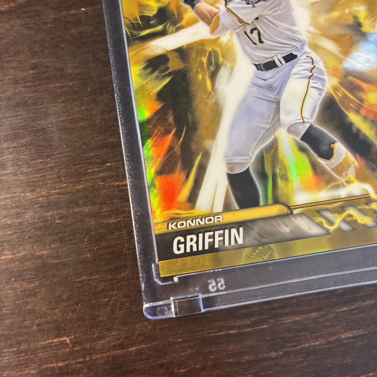 2024 Bowman Draft – Plasma Power Konnor Griffin #PP-10 Gold Refractor /50 (RC)