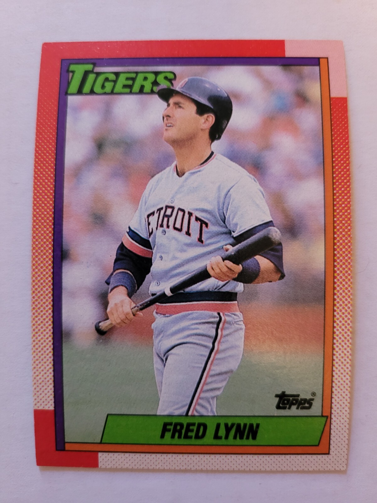 1990 TOPPS FRED LYNN #107 NM