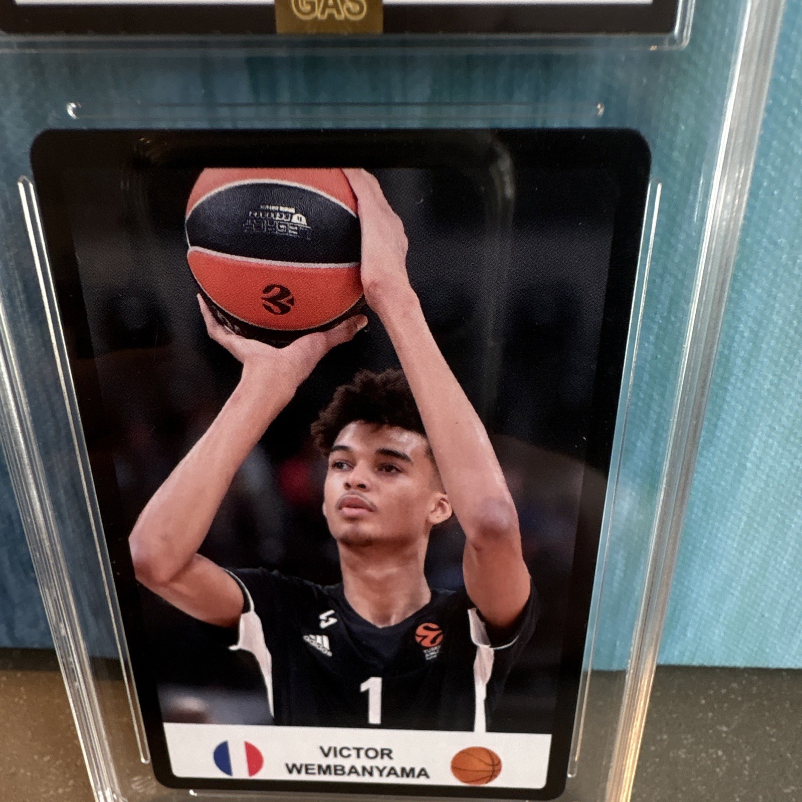 2022 Des Perspectives Phenomenales Black Victor Wembanyama #1 /122 GAS 9.5