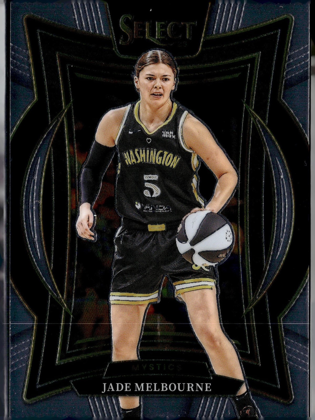 2025 Panini Select WNBA #3 Jade Melbourne Washington Mystics