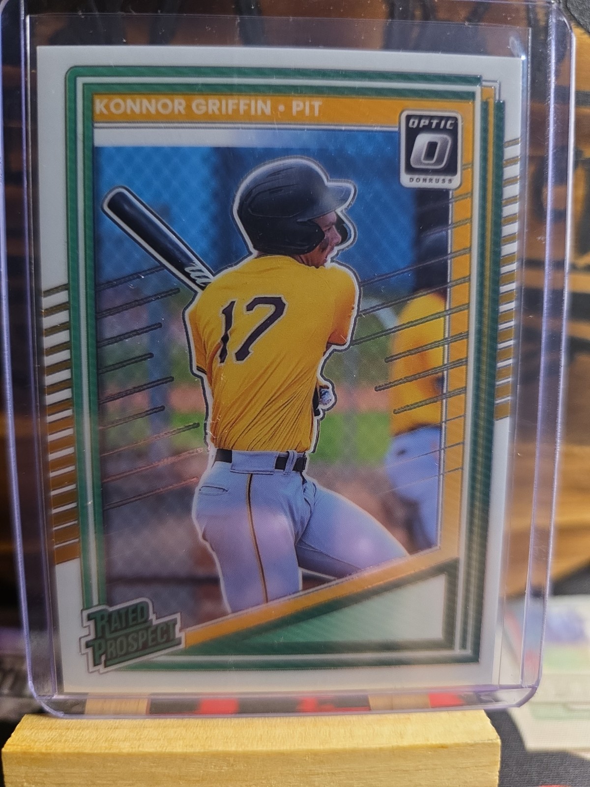 2025 Panini Donruss Optic Konnor Griffin Rated Prospect Pirates #123