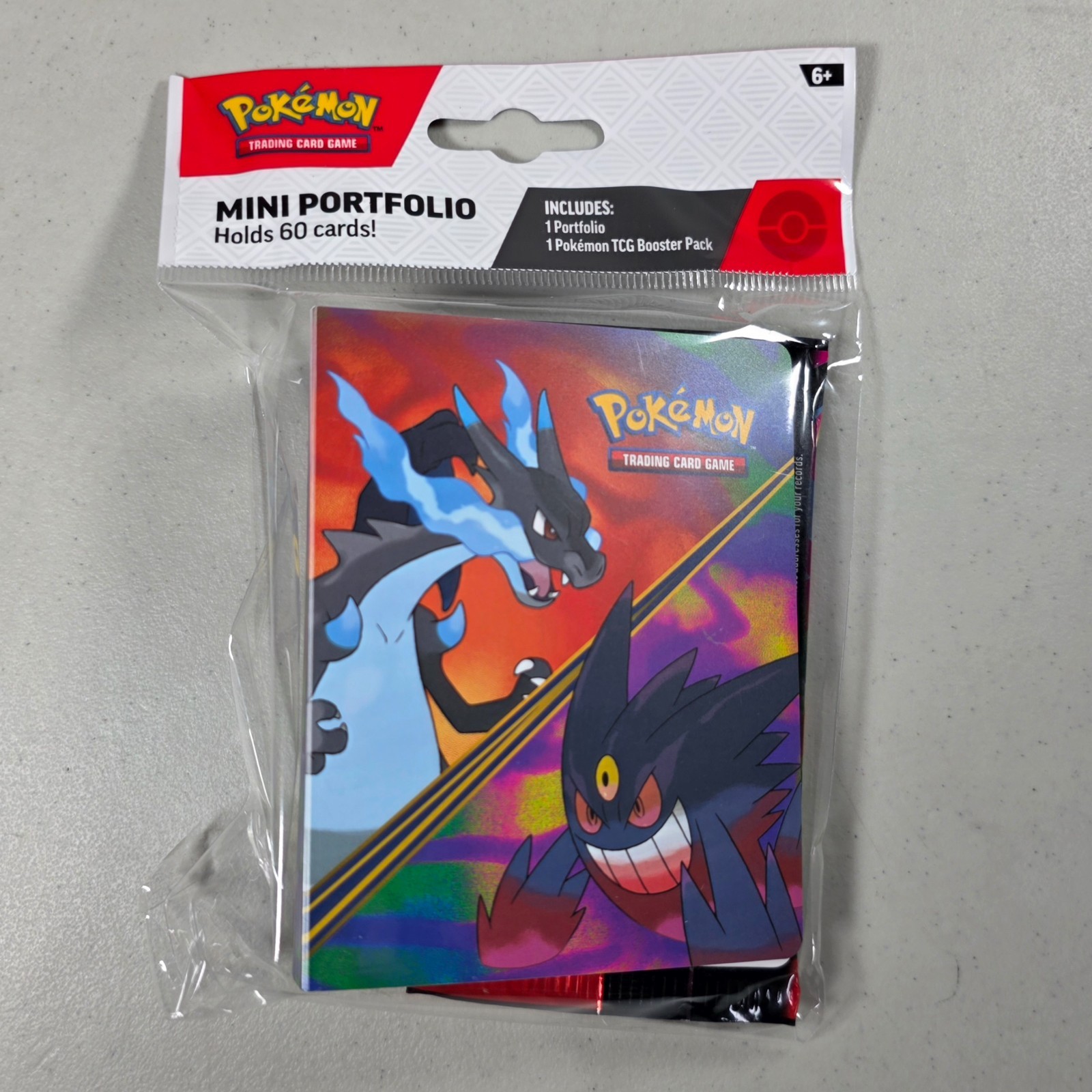 Pokemon Mini Portfolio 1 Mega Evolution Phantasmal Flames Booster Pack Q1 2026