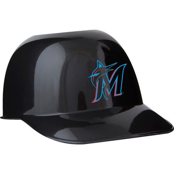 Miami Marlins MLB Baseball 8oz Ice Cream Sundae Helmet Snack Bowl Cup NEW