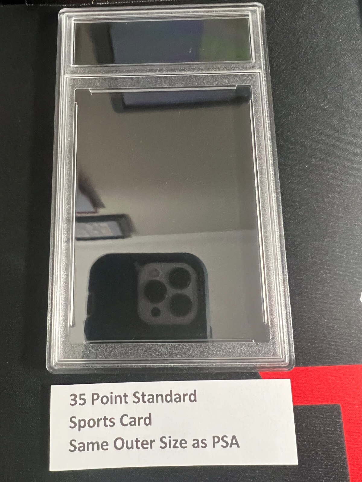 Empty Trading Card Slab Graded Card PSA Style Sports Cards Pokemon 55 130 180 pt