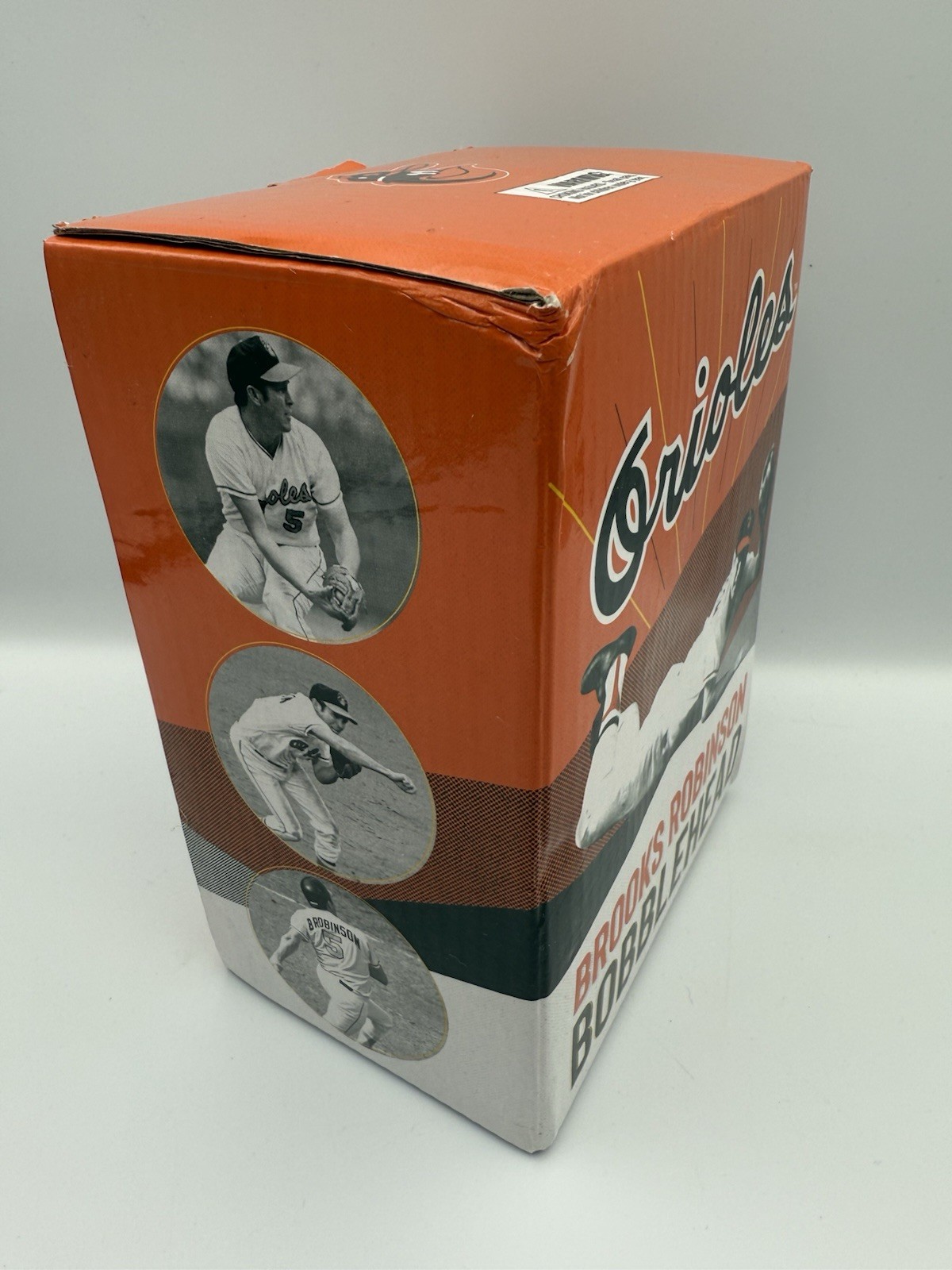 Brooks Robinson Baltimore Orioles MLB Bobblehead – Orange/White/Black