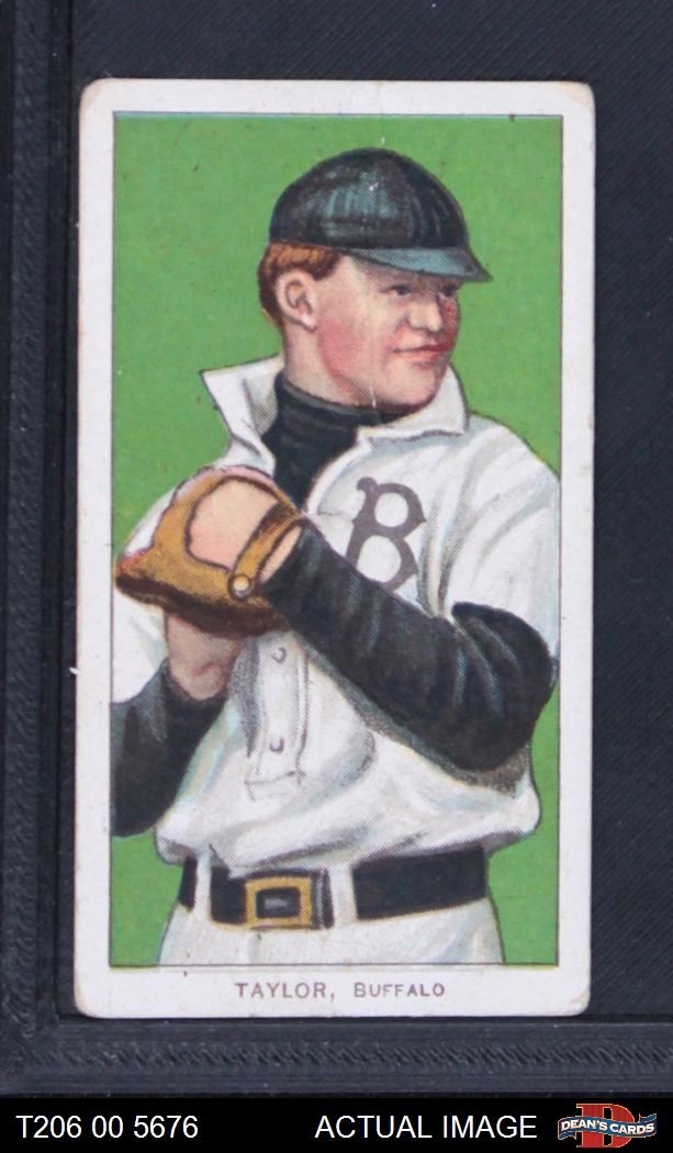 1909 T206 Dummy Taylor Eastern League – Buffalo 2 – GOOD