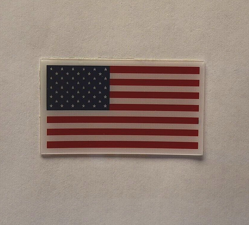 U.S. FLAG 20 mil decal – 1.75″ x 1″