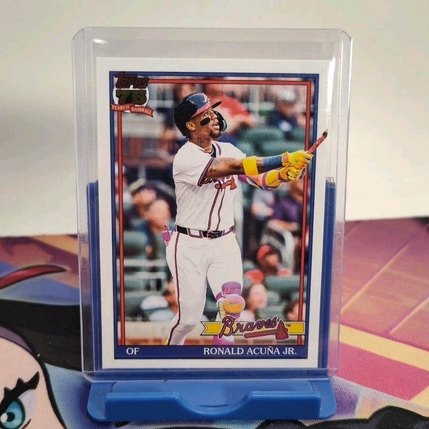 2026 Topps Series One 1991 Throwback Ronald Acuna Jr. #T91-84 Atlanta Braves