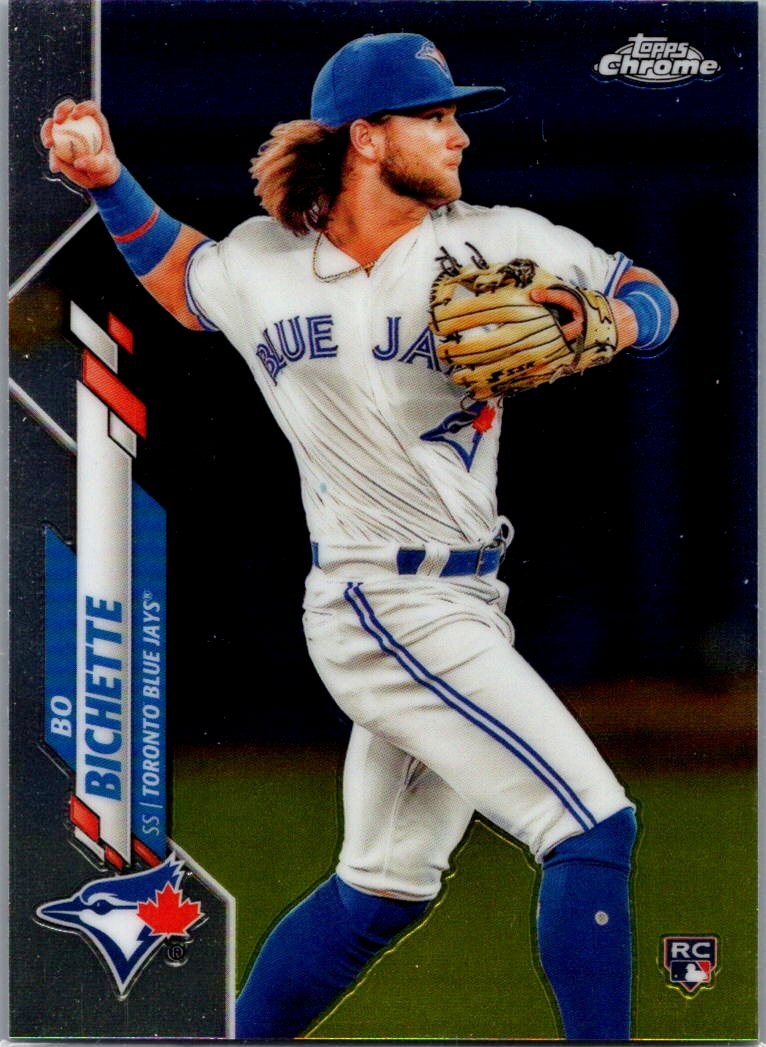 2020 Topps Chrome Bo Bichette #150 RC Rookie Toronto Blue Jays