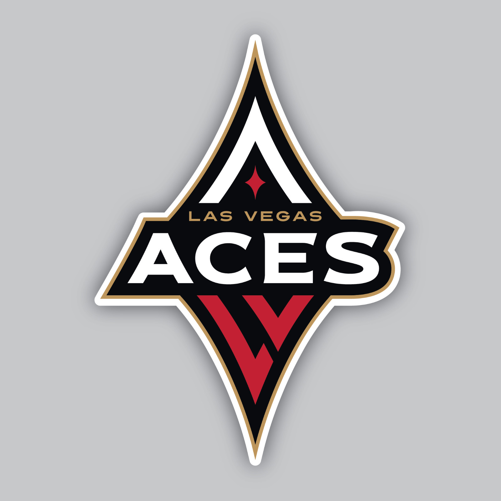 Las Vegas Aces Vinyl Sticker/Decal – Western – WNBA Basketball – Nevada – NBA
