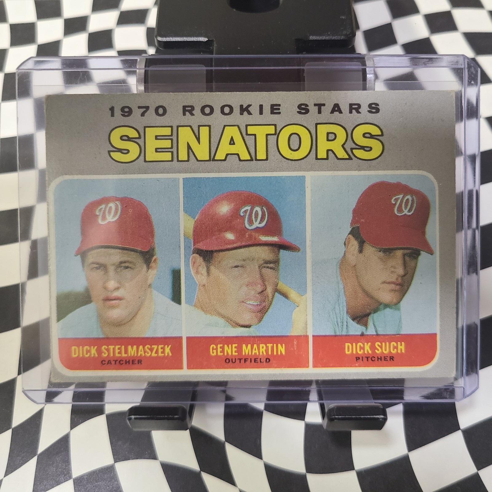 1970 Topps – 1970 Rookie Stars Rick Stelmaszek, Gene Martin, Dick Such #599 (RC)