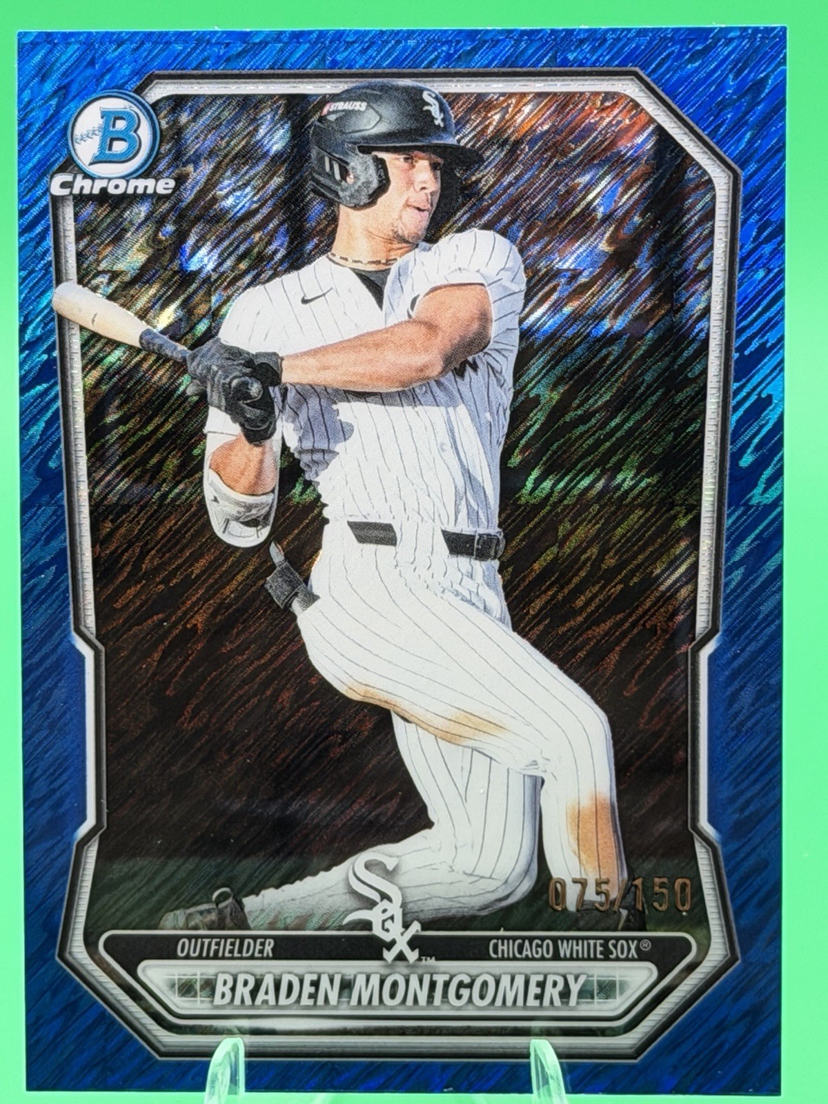 Braden Montgomery 2026 Bowman Blue Shimmer Refractor /150 #BCP-53