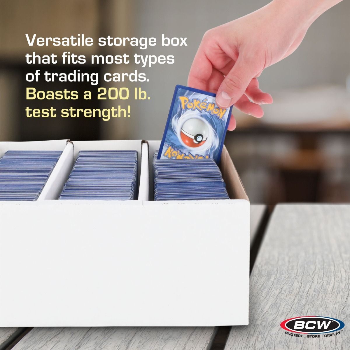 5 BCW 3200 count Monster Card Storage Boxes
