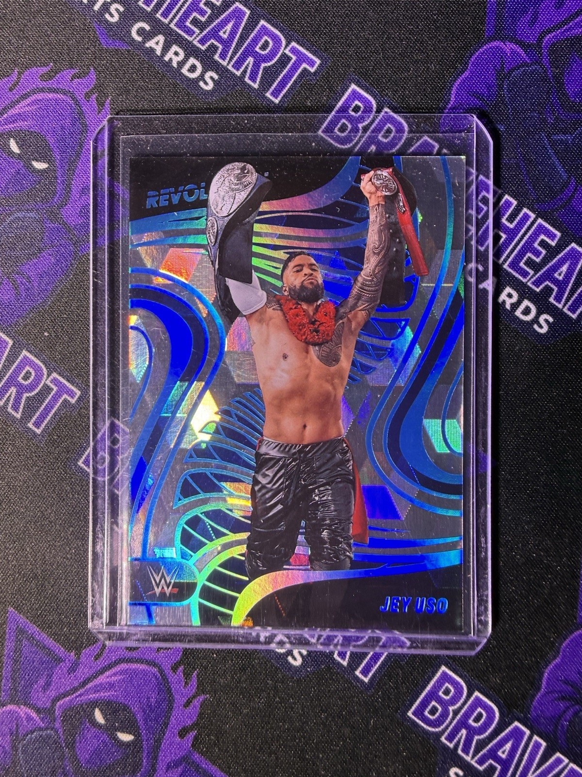 2023 Panini Revolution WWE Jey Uso Cubic #49/49