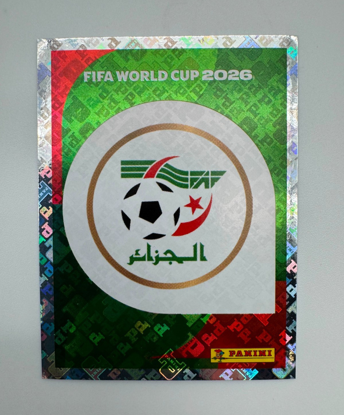 2026 100% Authentic Panini FIFA World Cup Algeria Stickers Pick Team Logo Player