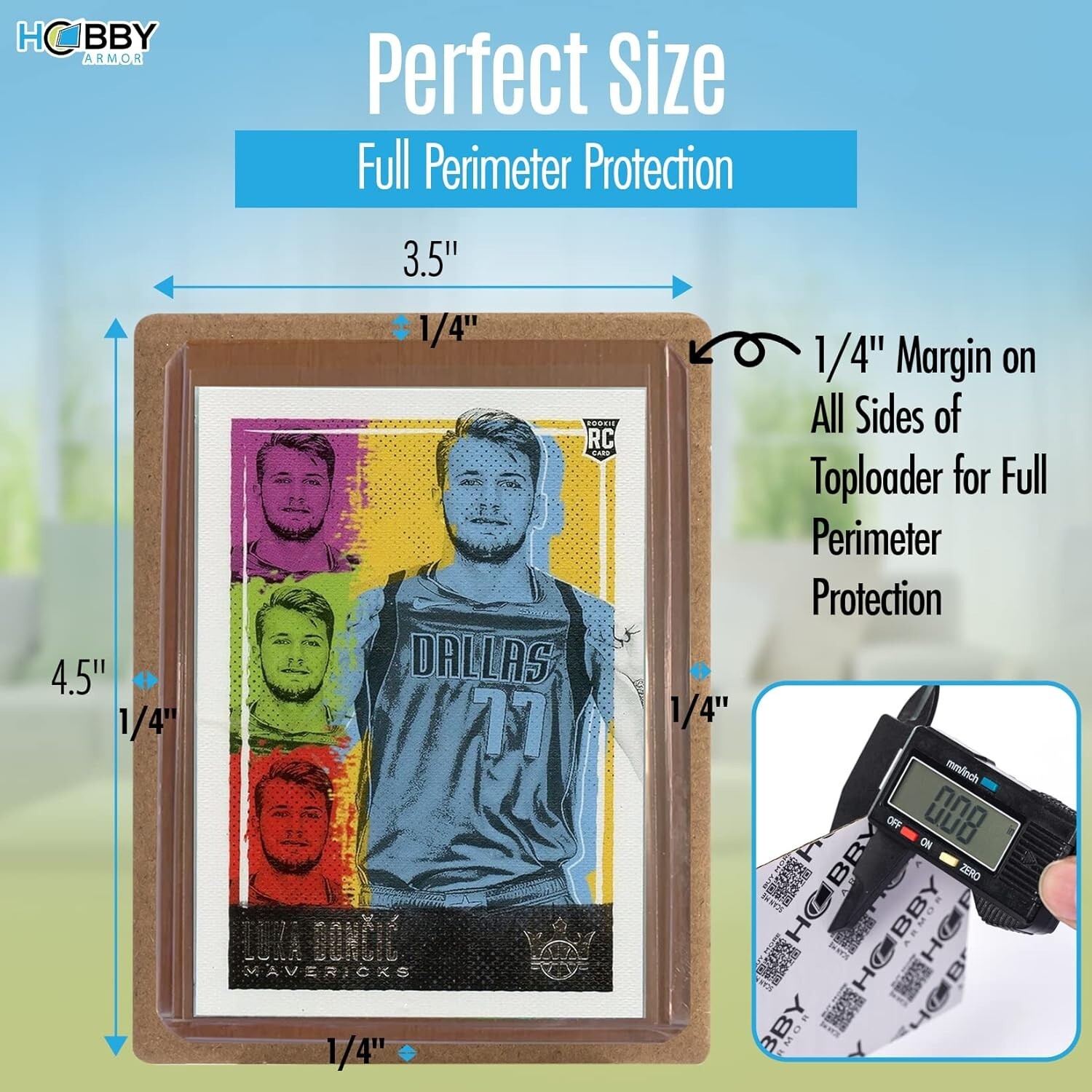 Cardboard Card Protectors for Shipping – 100 Pack & Storage Box – 3.5×4.5 Inches
