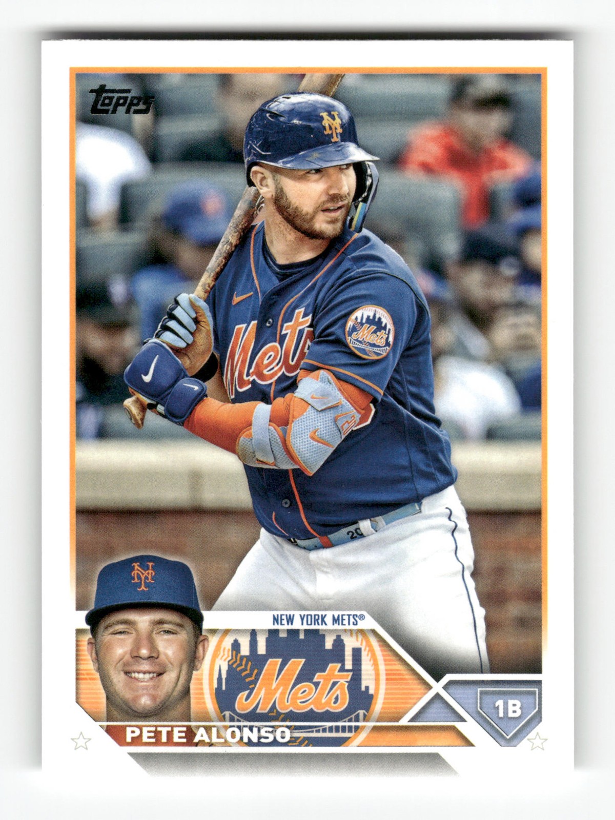 2023 Topps Series 1 PETE ALONSO #20 Mets