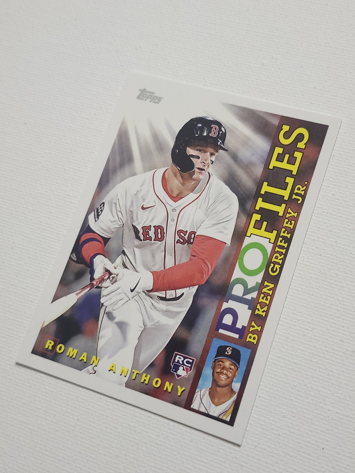 2026 Topps Series 1 – Topps Profiles Roman Anthony #TP-23 (RC)