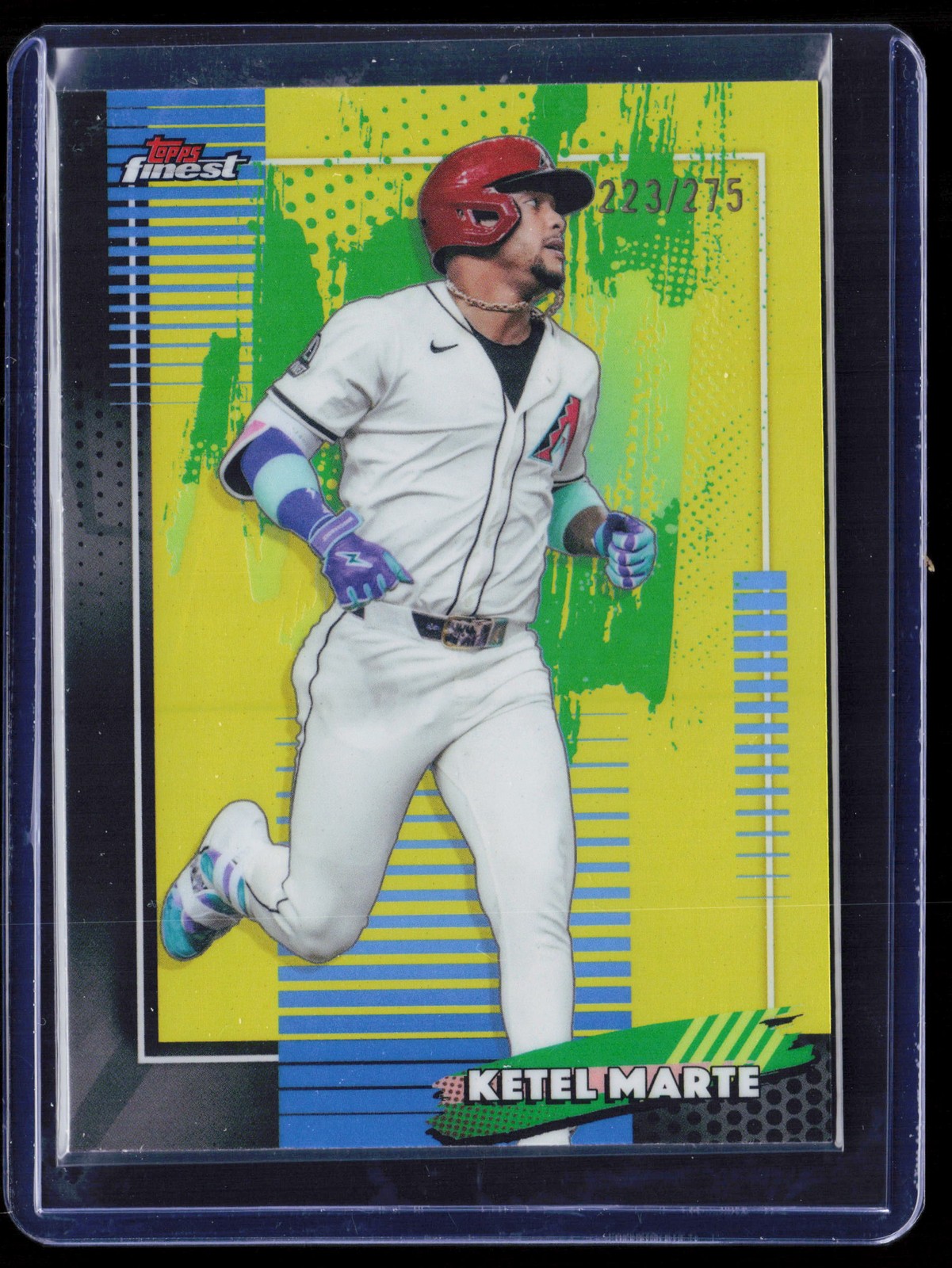 2026 Finest #4 Ketel Marte Yellow Refractors #/275
