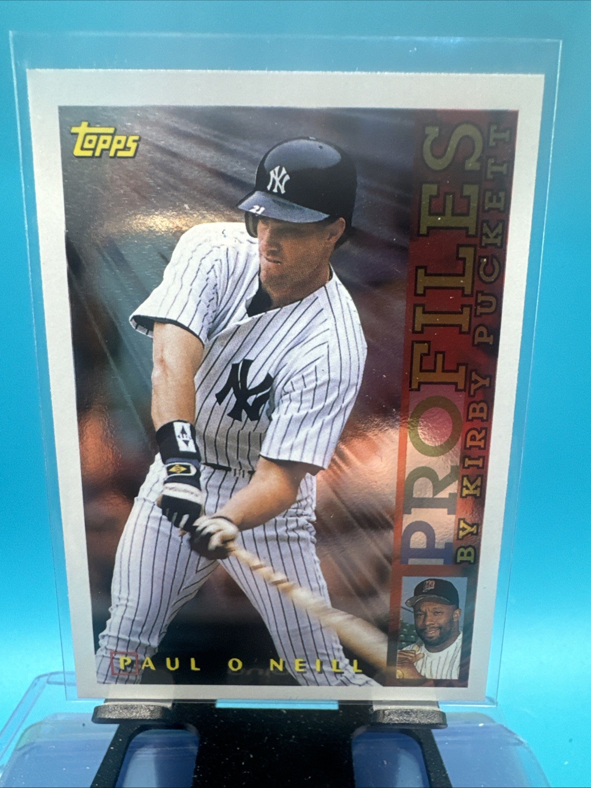 Paul O’Neill 1996 Topps PROFILES, New York Yankees #AL-O7 A47