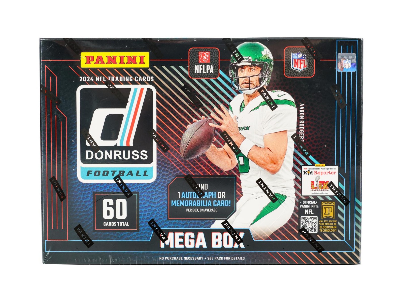 2024 PANINI DONRUSS FOOTBALL MEGA BOX (BLUE SCOPE)