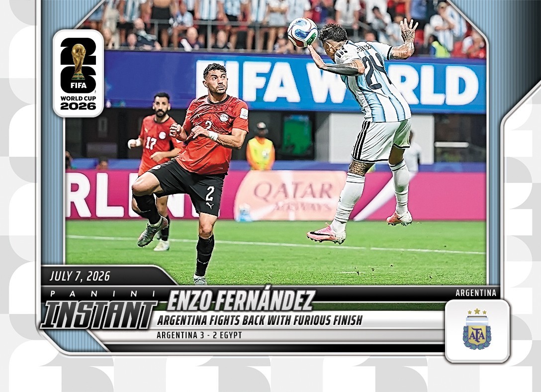 *PRESALE* 2026 Panini Instant FIFA World Cup Enzo Fernandez #218 ~ Argentina