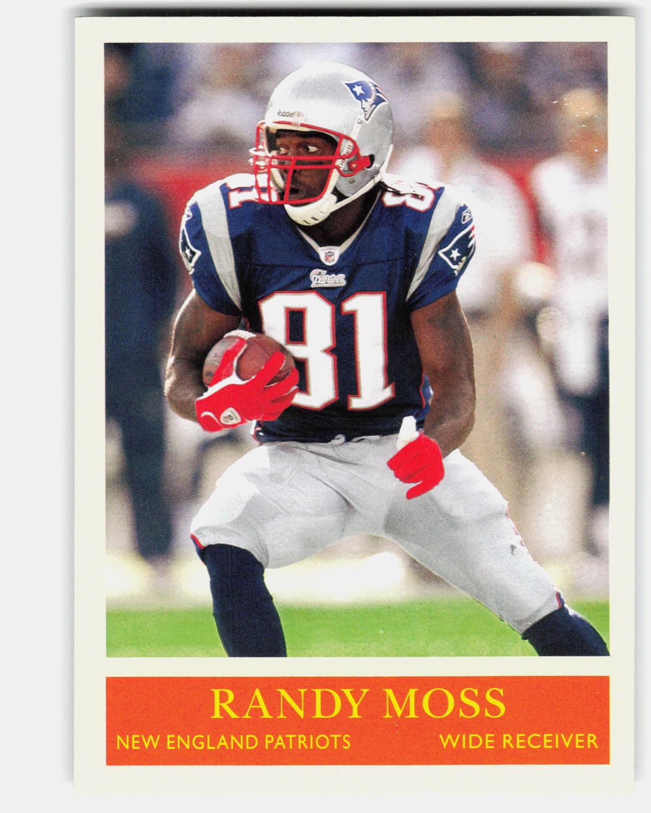 2009 Philadelphia Randy Moss #114 New England Patriots