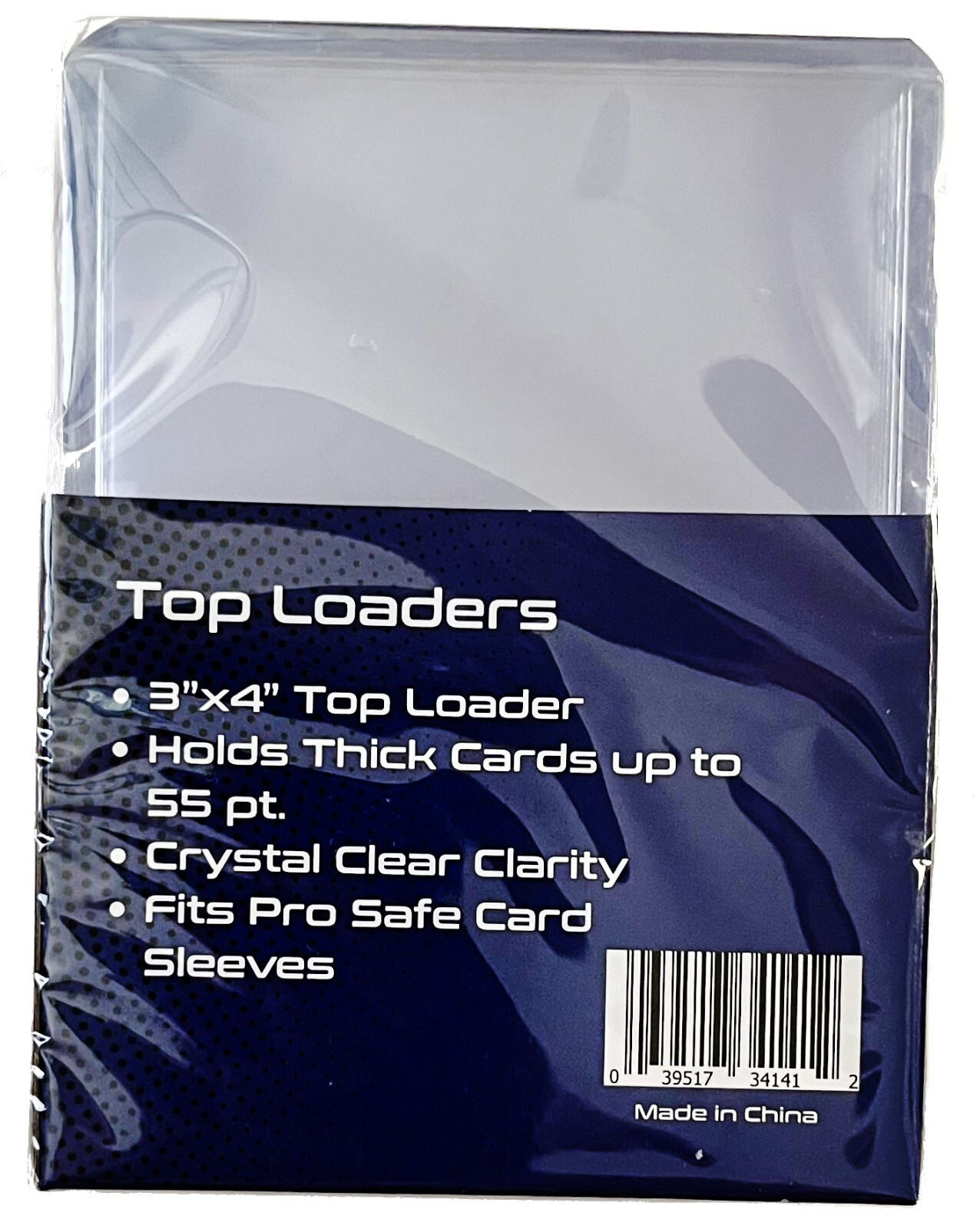 100 Thick Card 55pt Regular Size 3×4 Top Loaders, 100 Trading Card Toploaders
