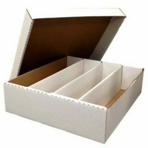 3200 Ct Count 4-Row Monster Sports Gaming Trading Card Storage Box Brand New
