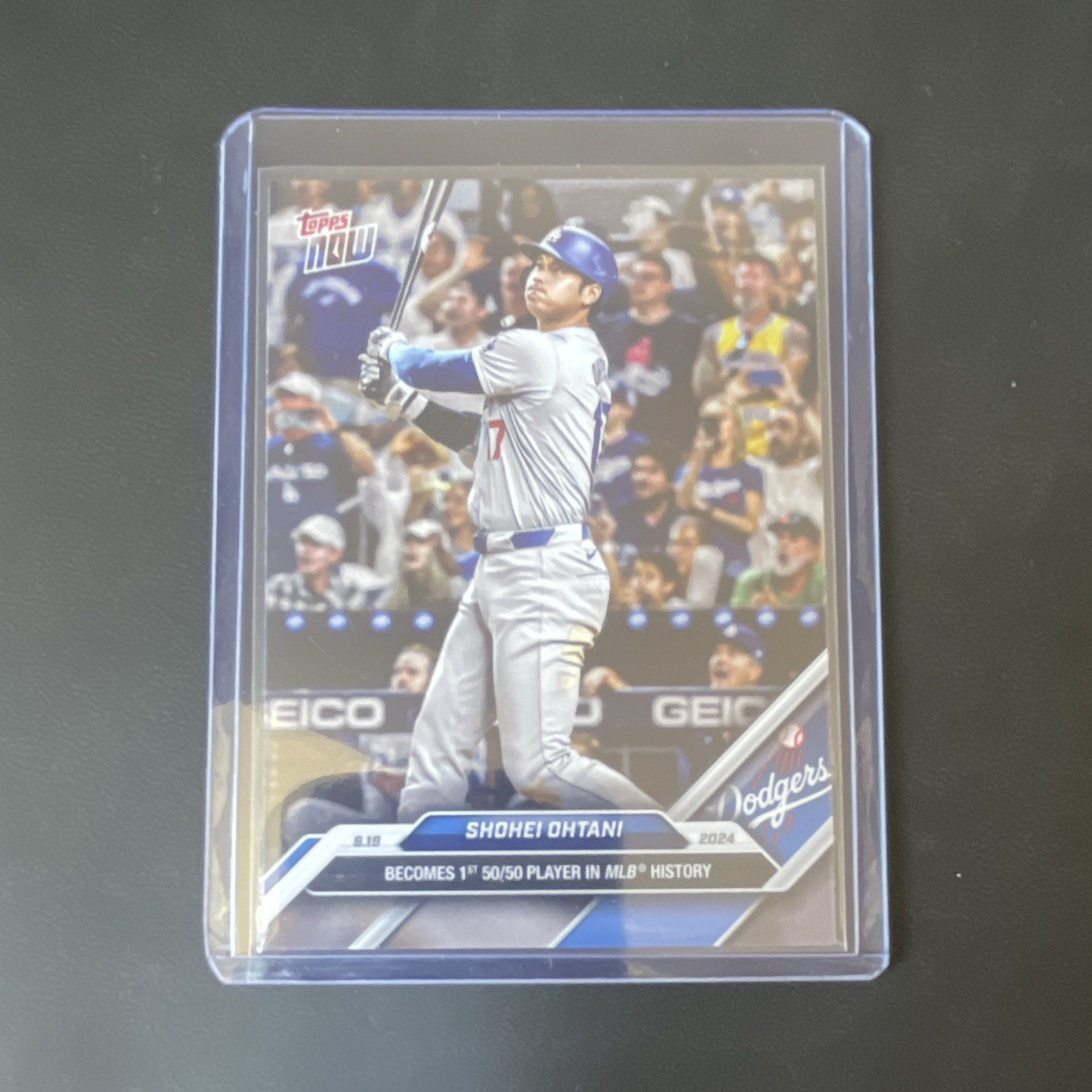 Topps Now 2024 Topps Now Shohei Ohtani Los Angeles Dodgers 50/50 #722 /653737