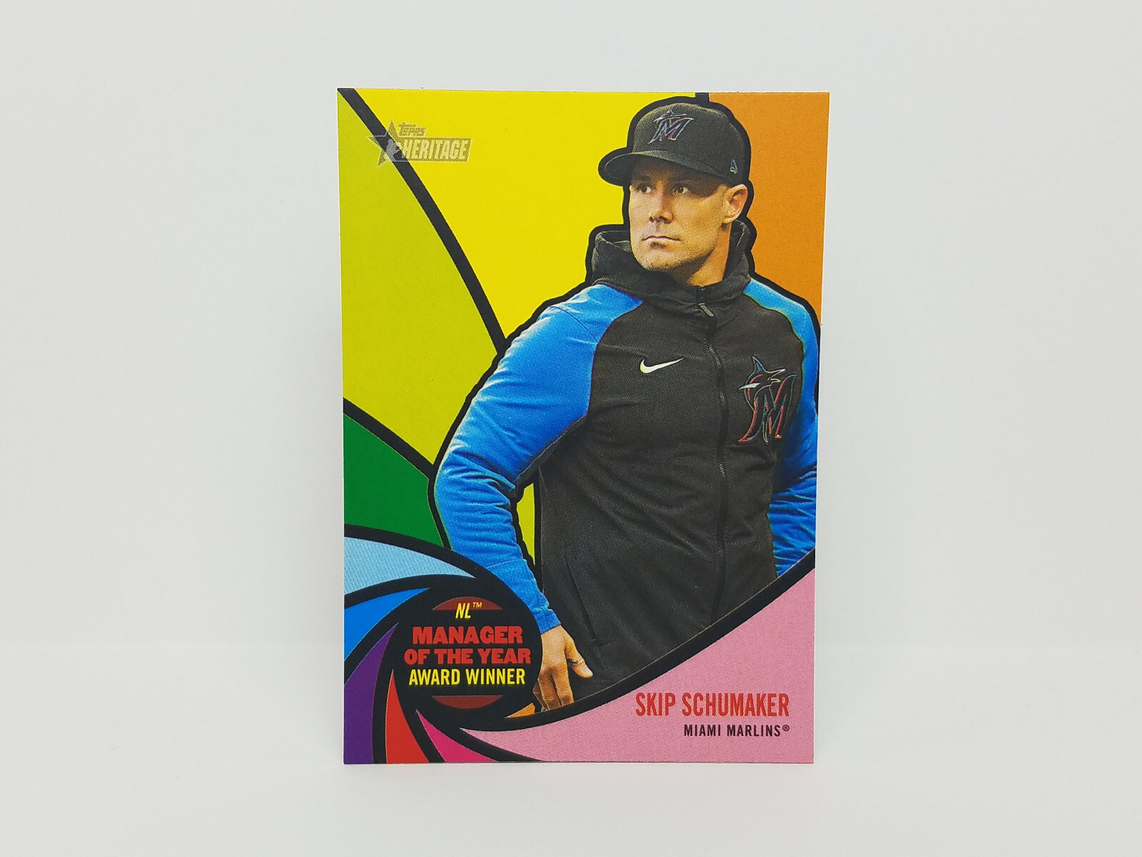 2024 Heritage #AW-8 Skip Schumaker, Miami Marlins – Award Winners Insert