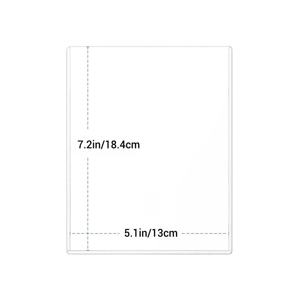 Rigid Print Protectors Hard PVC Document & Photo Sleeves 4×6”/ 5×7”/ 6×9”