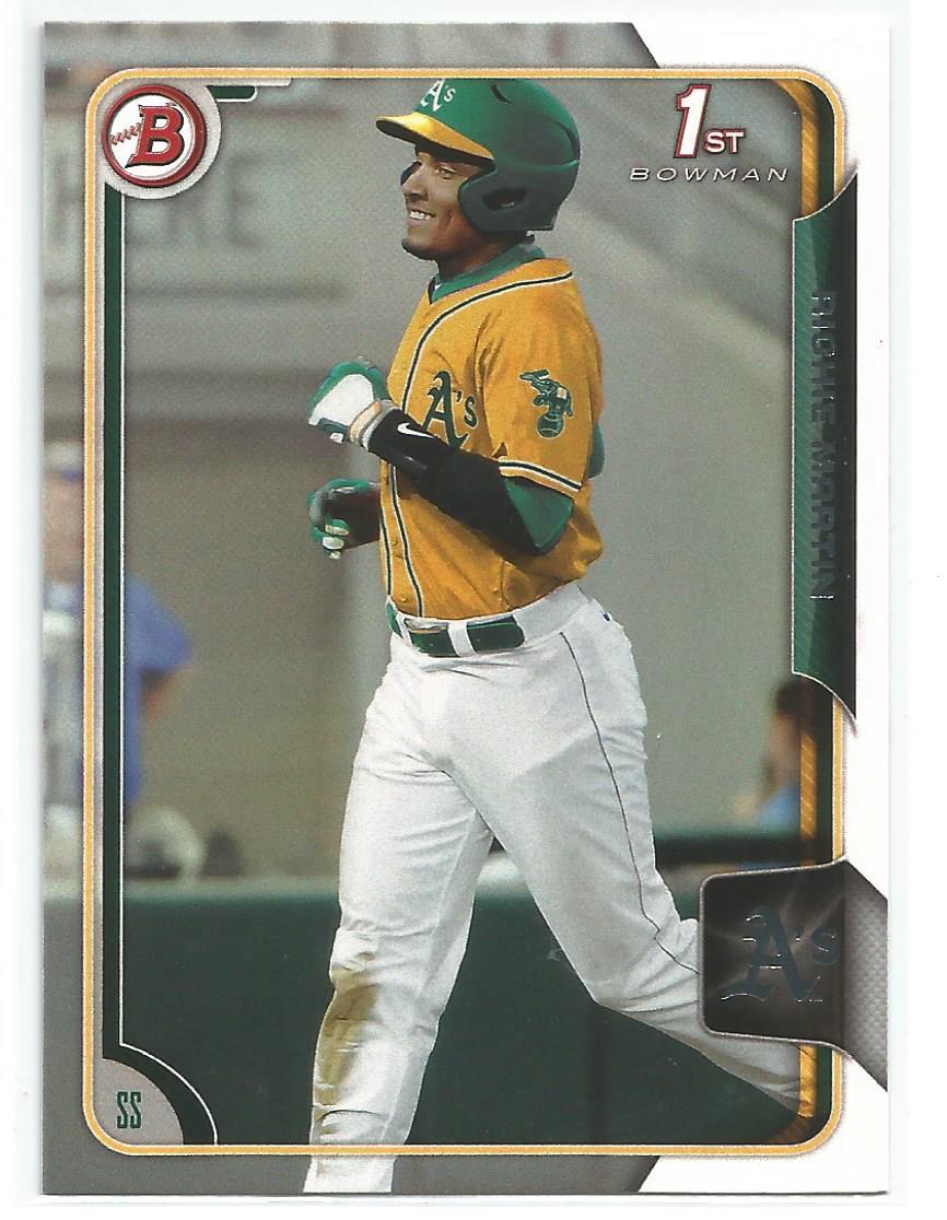 Richie Martin Oakland A’s 2015 Bowman Draft Prospect