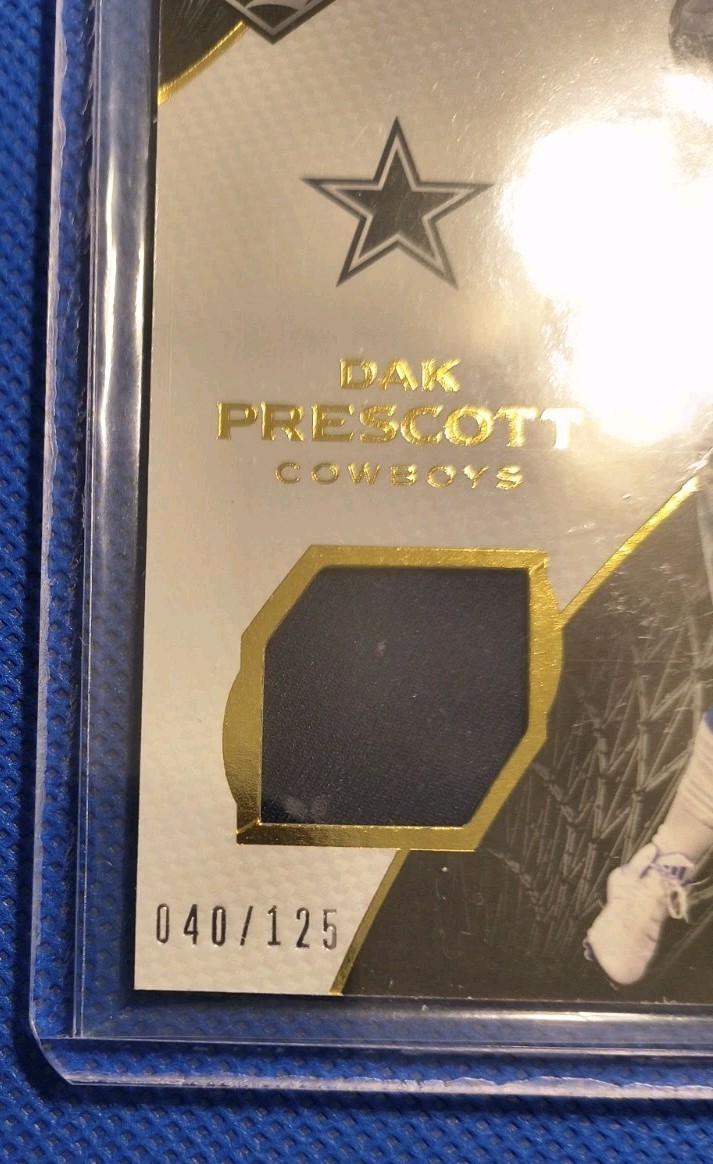 2016 Panini Limited – Star Factor Swatches Dak Prescott #37 /125 (MEM, RC)