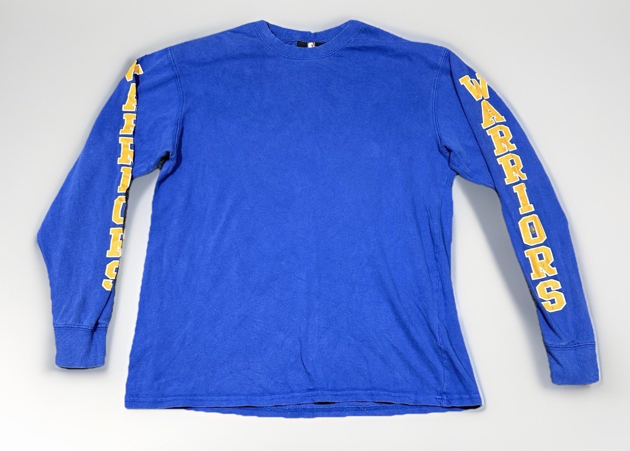 NBA Golden State Warriors Basketball Western Conference Long Sleeve Shirt Size S