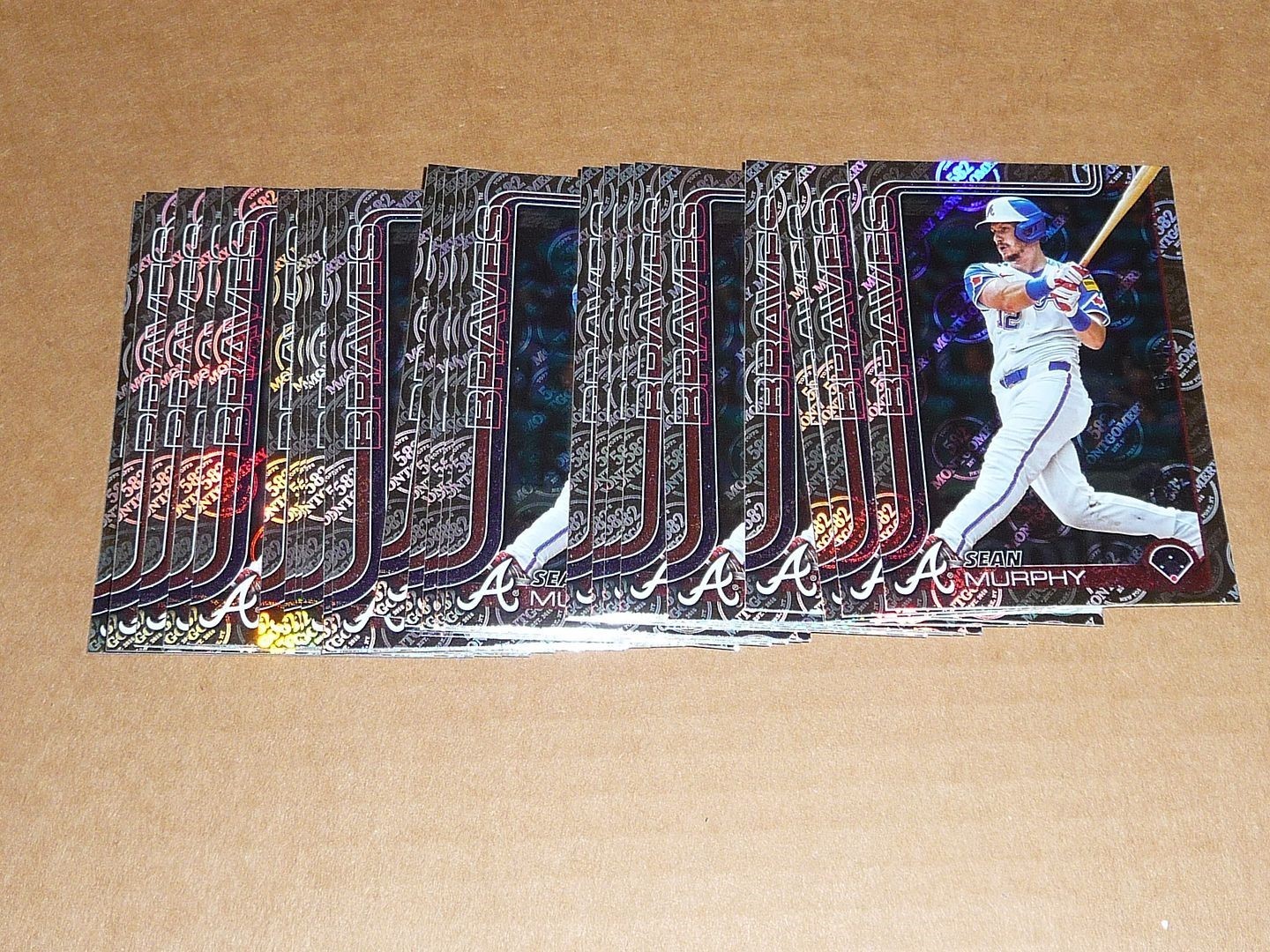 2025 Topps 582 MONTGOMERY CLUB FOIL LOT OF 30 CARDS SEAN MURPHY BRAVES #642