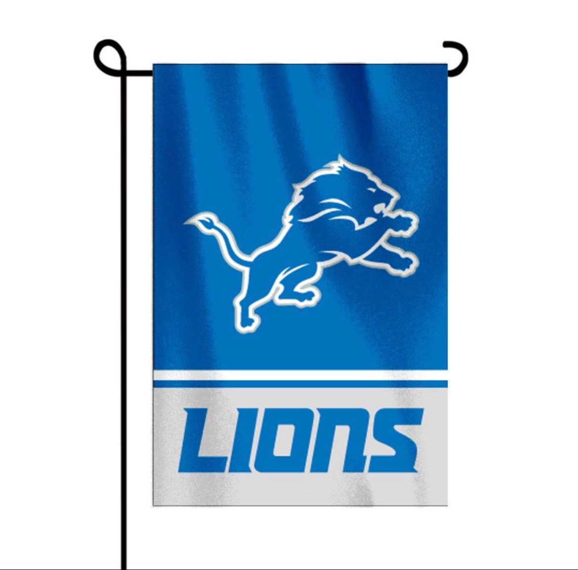 Detroit Lions Garden Flag Double Sided 12×18 Hanging Yard Flag NFL