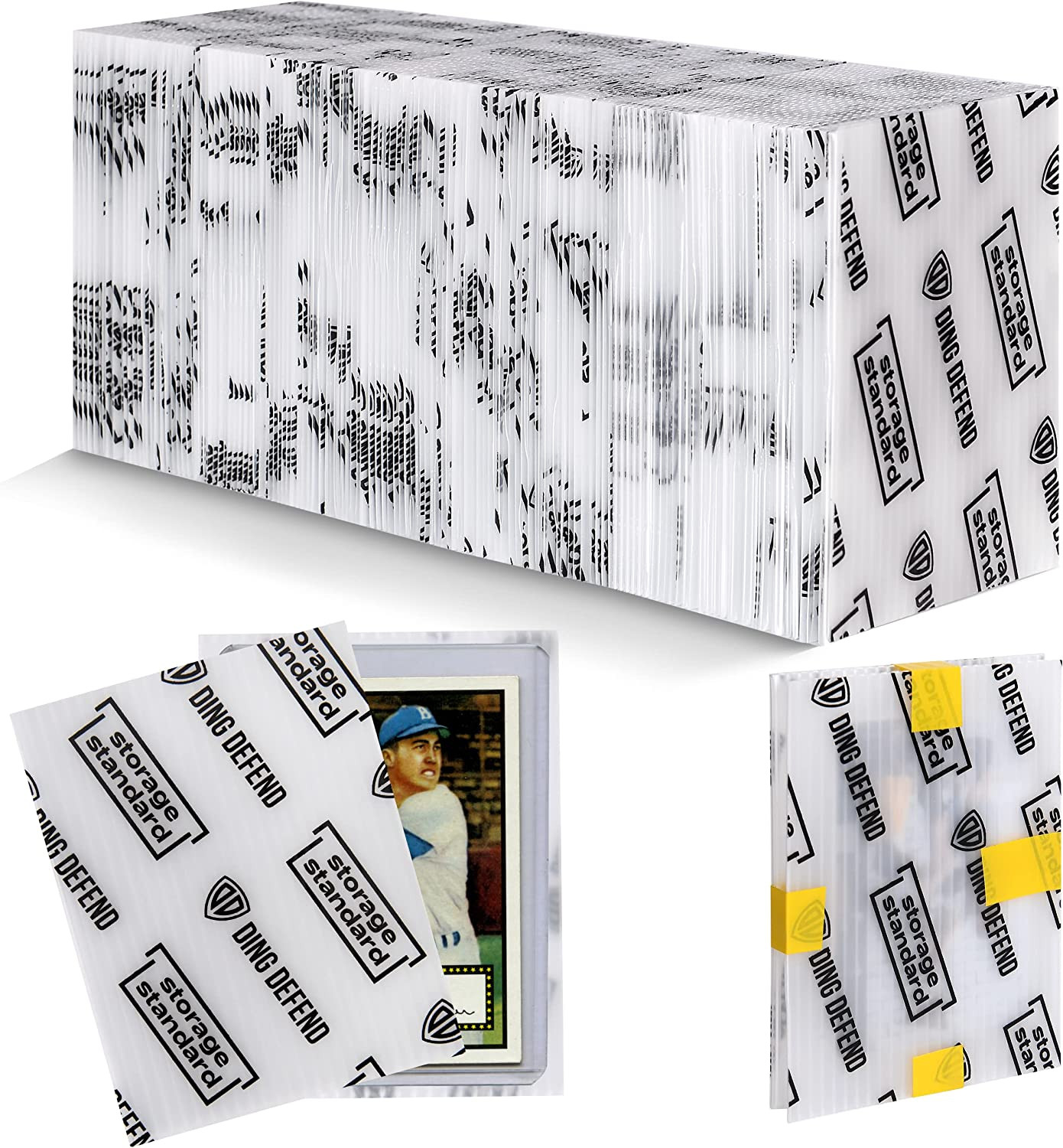 Trading Card Shipping Protectors 110 Pack 3.5” X 4.5”