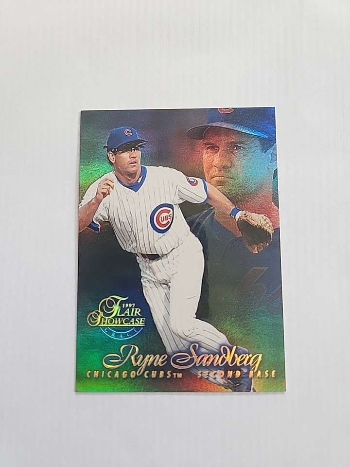1997 Flair Showcase Row 1 Ryne Sandberg #23 HOF